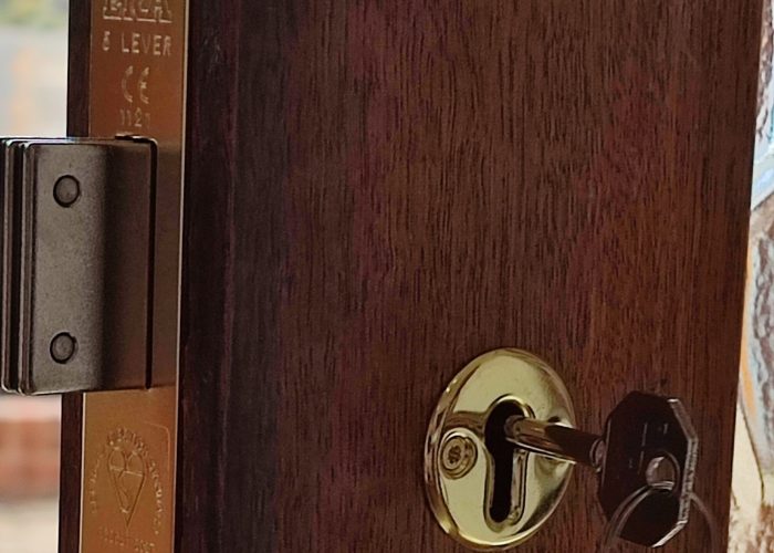 Mortice locks fitted